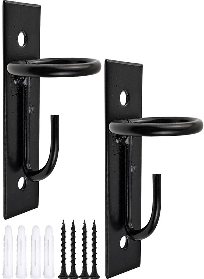 ROYHOO 2PCS Bucket Hooks for Horses Equestrian Bucket Hook Metal Water Bucket Hangers Horse Stalls Feed Bucket Barn Farmhouse Supplies (2) - Image 1